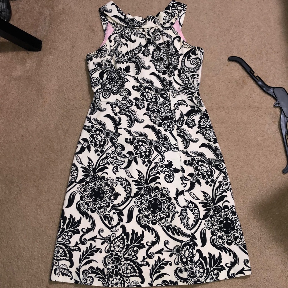 Willow Glenn Black and White Dress